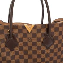 Pre Owned Louis Vuitton Damier Ebene Canvas Kensington Bag