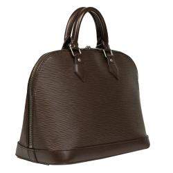 مملوكة مسبقًا Louis Vuitton Brown Epi Leather Alma Bag