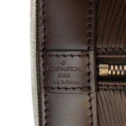 مملوكة مسبقًا Louis Vuitton Brown Epi Leather Alma Bag
