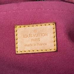 مملوكة مسبقًا حقيبة لوي فيتون نوي سبيدي دنيم مونوغرامي فوشيا