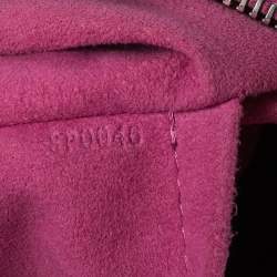 مملوكة مسبقًا حقيبة لوي فيتون نوي سبيدي دنيم مونوغرامي فوشيا