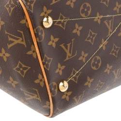Pre Owned حقيبة لوي فيتون تيفولي كانفاس مونوغرامي GM