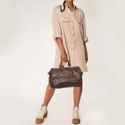 مملوكة مسبقًا Louis Vuitton Damier Ebene Canvas Speedy 35 Bag
