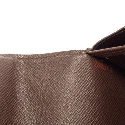 Pre Owned محفظة لوي فيتون روزبري كانفاس دامييه إيبين