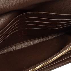 Pre Owned محفظة لوي فيتون روزبري كانفاس دامييه إيبين