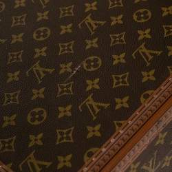 Pre Owned Louis Vuitton Monogram Canvas Alzer 80 Luggage Trunk