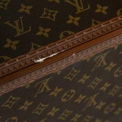 Pre Owned Louis Vuitton Monogram Canvas Alzer 80 Luggage Trunk