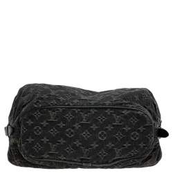 مملوكة مسبقًا Louis Vuitton Black Monogram Denim Mahina XS Bag