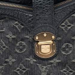 مملوكة مسبقًا Louis Vuitton Black Monogram Denim Mahina XS Bag