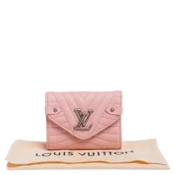 مملوكة مسبقًا Louis Vuitton Smoothie Pink Leather New Wave Compact Wallet