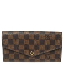 Pre Owned محفظة لوي فيتون سارة كانفاس دامييه إيبين