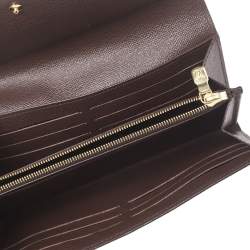 Pre Owned محفظة لوي فيتون سارة كانفاس دامييه إيبين