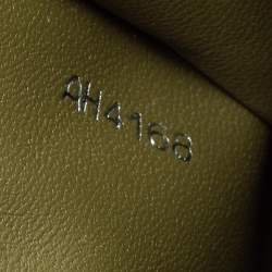 مملوكة مسبقًا Louis Vuitton Khaki Green Taurillon Leather and Python Capucines PM Bag