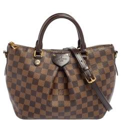 Louis Vuitton Siena Handbag Damier PM Brown