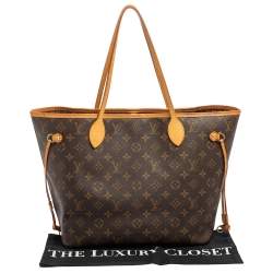 Louis Vuitton Monogram Canvas Neverfull MM Bag