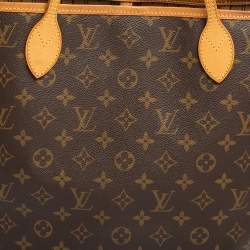 Louis Vuitton Monogram Canvas Neverfull MM Bag