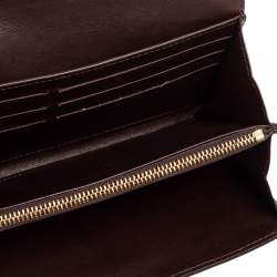 مملوكة مسبقًا محفظة لوي فيتون سارة فيرنيه أمارانت مونوغرامي