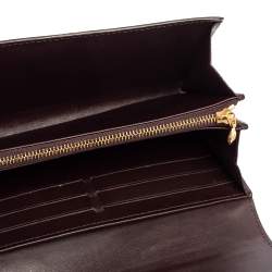 مملوكة مسبقًا محفظة لوي فيتون سارة فيرنيه أمارانت مونوغرامي