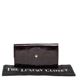 مملوكة مسبقًا محفظة لوي فيتون سارة فيرنيه أمارانت مونوغرامي