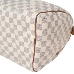 مملوكة مسبقًا Louis Vuitton Damier Azur Canvas Speedy 30 Bag