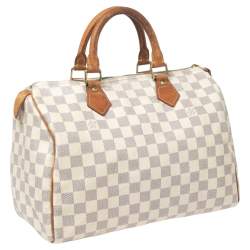 مملوكة مسبقًا Louis Vuitton Damier Azur Canvas Speedy 30 Bag