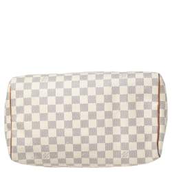 مملوكة مسبقًا Louis Vuitton Damier Azur Canvas Speedy 30 Bag