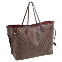 Louis Vuitton Damier Ebene Canvas Neverfull GM Bag