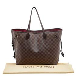 Louis Vuitton Damier Ebene Canvas Neverfull GM Bag
