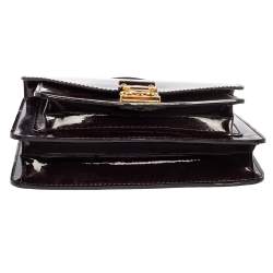 مملوكة مسبقًا حقيبة لوي فيتون مونسو بي بي فيرنيه حمراء داكنة