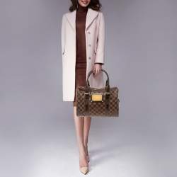 Pre Owned حقيبة لوي فيتون بيركيلي كانفاس دامييه إيبين