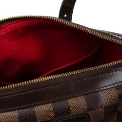 Pre Owned حقيبة لوي فيتون بيركيلي كانفاس دامييه إيبين