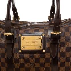 Pre Owned حقيبة لوي فيتون بيركيلي كانفاس دامييه إيبين