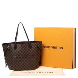 Pre Owned حقيبة لوي فيتون نيفرفول كانفاس أيبين دامييه MM