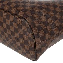 Pre Owned حقيبة لوي فيتون نيفرفول كانفاس أيبين دامييه MM