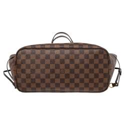 Pre Owned حقيبة لوي فيتون نيفرفول كانفاس أيبين دامييه MM