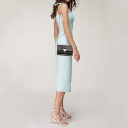 مملوكة مسبقًا Louis Vuitton Damier Ebene Canvas Vavin Wallet on Chain