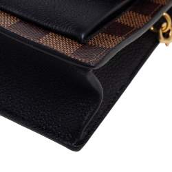 مملوكة مسبقًا Louis Vuitton Damier Ebene Canvas Vavin Wallet on Chain