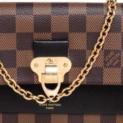 مملوكة مسبقًا Louis Vuitton Damier Ebene Canvas Vavin Wallet on Chain