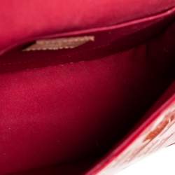 Pre Owned حقيبة لوي فيتون بوم دامور بيلفلاور جلد فيرنيه مونوغرامية GM