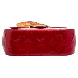 Pre Owned حقيبة لوي فيتون بوم دامور بيلفلاور جلد فيرنيه مونوغرامية GM