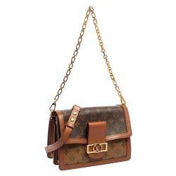 مملوكة مسبقًا Louis Vuitton Monogram/Monogram Reverse Canvas Dauphine MM Bag