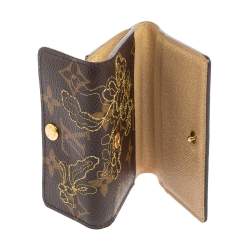 مملوكة مسبقًا محفظة لوي فيتون إلسي إصدار محدود كانفاس مونوغررامي مزين دانتيل 