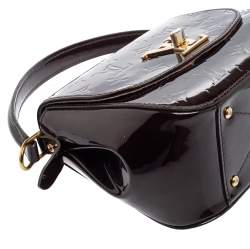 مملوكة مسبقًا Louis Vuitton Amarante Monogram Vernis Pasadena Bag