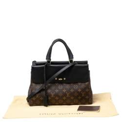Pre Owned Louis Vuitton Black Monogram Canvas Venus Bag