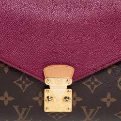 Pre Owned Louis Vuitton Aurore Monogram Canvas Pallas Chain Bag