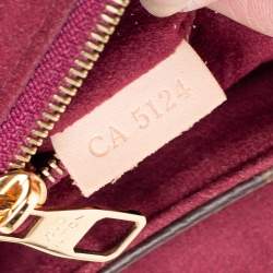 Pre Owned Louis Vuitton Aurore Monogram Canvas Pallas Chain Bag