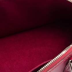 Pre Owned حقيبة لوي فيتون ألما جلد إيبي بوردو BB