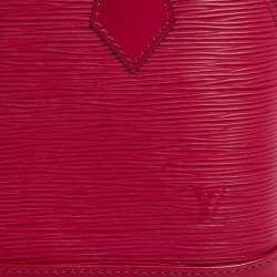 Pre Owned حقيبة لوي فيتون ألما جلد إيبي بوردو BB