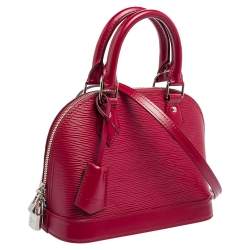 Pre Owned حقيبة لوي فيتون ألما جلد إيبي بوردو BB