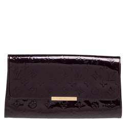 Louis Vuitton Amarante Monogram Vernis Ana Chain Clutch Louis Vuitton | The  Luxury Closet